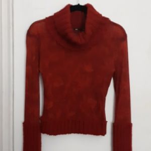 Mesh & Knit sweater / top